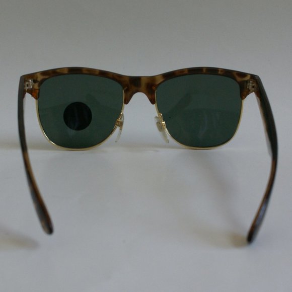 TruVintage NWT Combo frame clubman/soho style w/ G-15 Glass lens sunglasses
